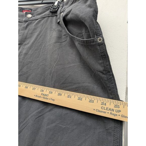 Wrangler Men's Jeans Pants Gray Workwear Work Carpenter Utility Sz 42x30 - Picture 5 of 12
